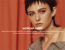 Tablet Screenshot of georgiemagazine.com